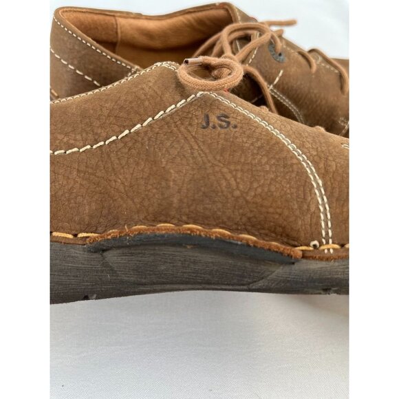 Josef Seibel Women's Fergey 20 Sneaker Size 41 US 10 Brown Suede  Tie Close - Picture 14 of 14